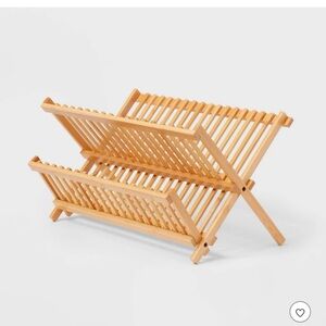 Wooden Dish Drying Rack